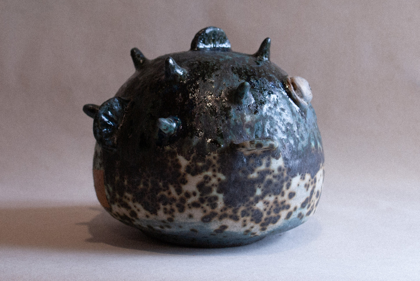 Pufferfish (textured ocean)