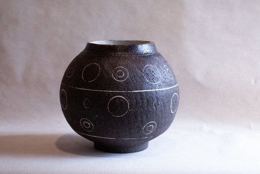 Moonjar vase